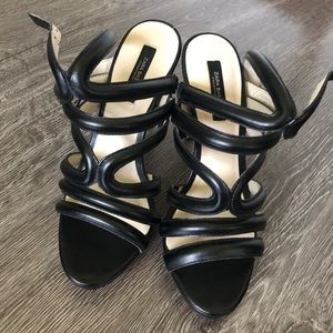 ZARA Strappy Platform Sandals